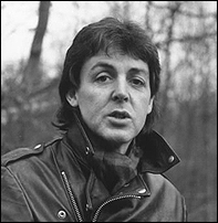 Paul McCartney, back home in England after being freed from jail in Japan.